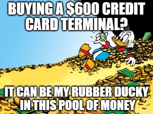 Not everyone can buy a terminal